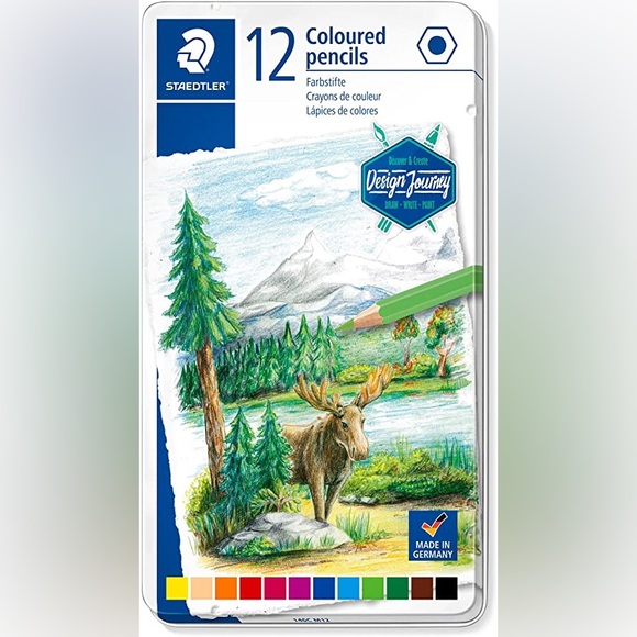 New lot Staedtler coloured pencils, eraser, and Drawing pencils art sketching - Picture 5 of 15